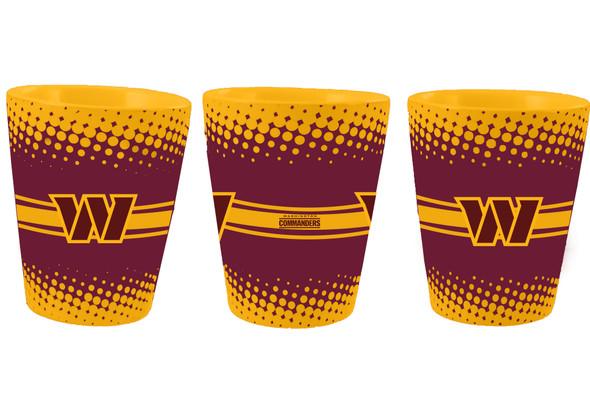 Washington Commanders 2oz Full Wrap Collector Glass