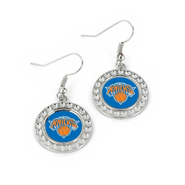NBA New York Knicks Dimple Earrings