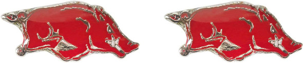 NCAA Arkansas Razorbacks Logo Post Earrings