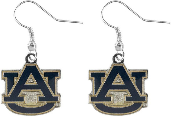 NCAA Auburn Tigers Logo Dangle Earrings