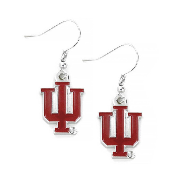 NCAA Indiana Hoosiers Logo Dangle Earrings