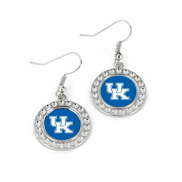 NCAA Kentucky Wildcats Dimple Earrings