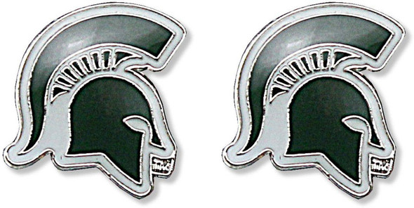 NCAA Michigan State Spartans Logo Post Earrings