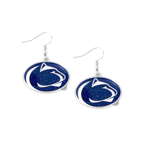 NCAA Penn State Nittany Lions Glitter Dazzle Earrings