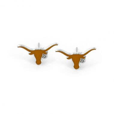 NCAA Texas Longhorns Logo Post Earrings