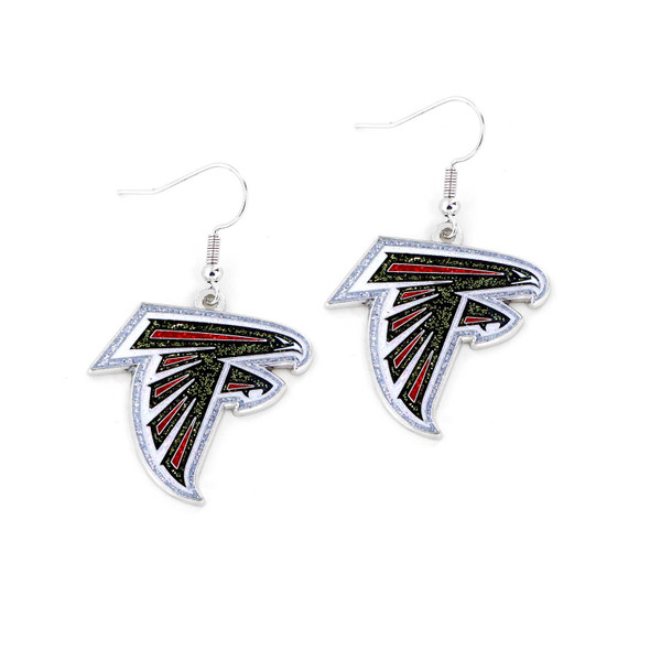 NFL Atlanta Falcons Glitter Dazzle Earrings
