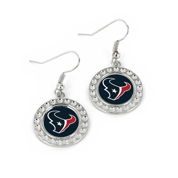 NFL Houston Texans Dimple Earrings