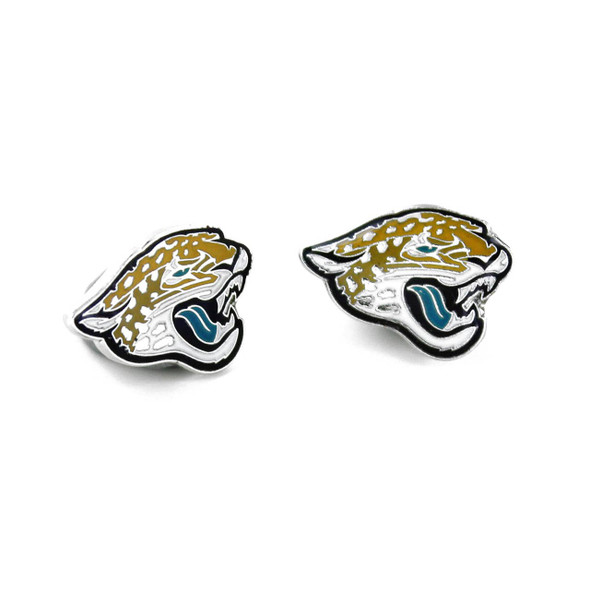 NFL Jacksonville Jaguars Logo Post Earrings