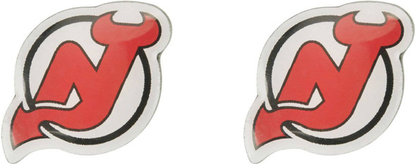 NHL New Jersey Devils Logo Post Earrings