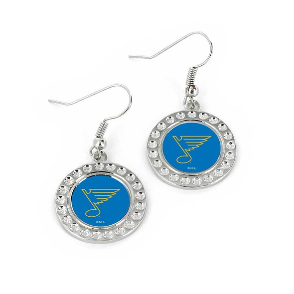 NHL St. Louis Blues Dimple Earrings