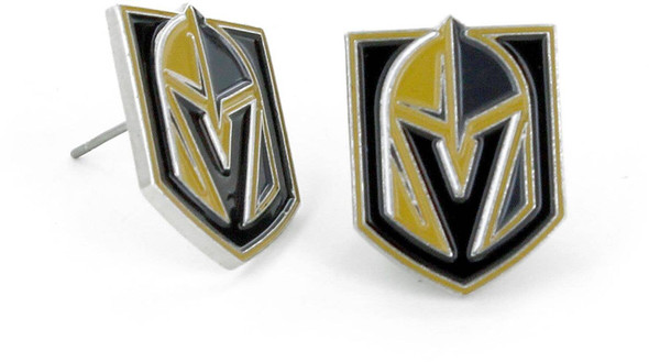 NHL Vegas Golden Knights Logo Post Earrings