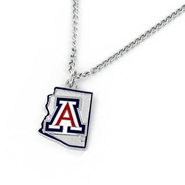 NCAA Arizona Wildcats State Design Necklace