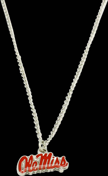 NCAA Mississippi Ole Miss Rebels Team Logo Pendant