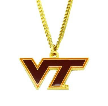 NCAA Virginia Tech Hokies Team Logo Pendant