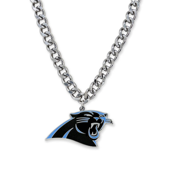 NFL Carolina Panthers Heavyweight Team Logo Necklace