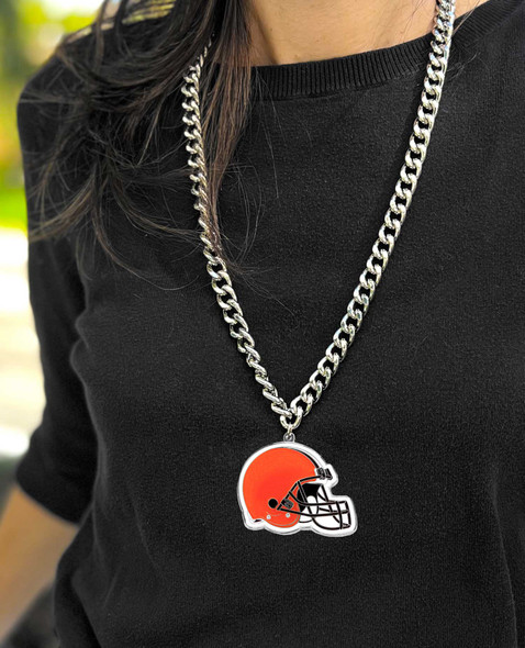 NFL Cincinnati Bengals Heavyweight Team Logo Necklace