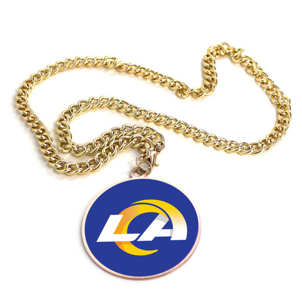 NFL Los Angeles Rams Team Emblem Fan Chain Necklace