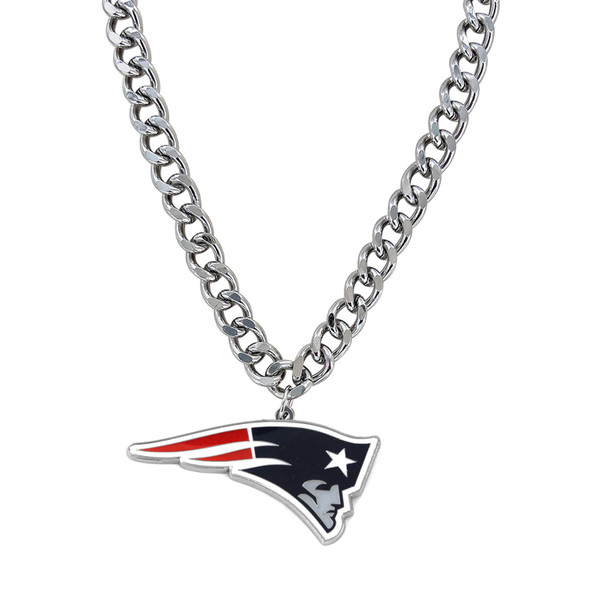 NFL New England Patriots Heavyweight Team Logo Necklace