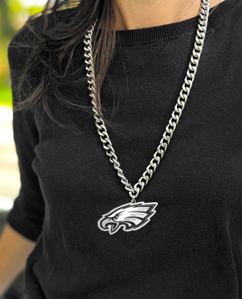 NFL New York Giants Heavyweight Team Logo Necklace