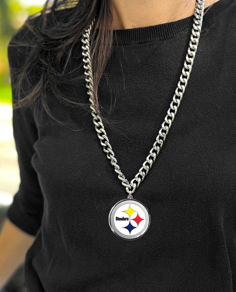 NFL New York Jets Heavyweight Team Logo Necklace