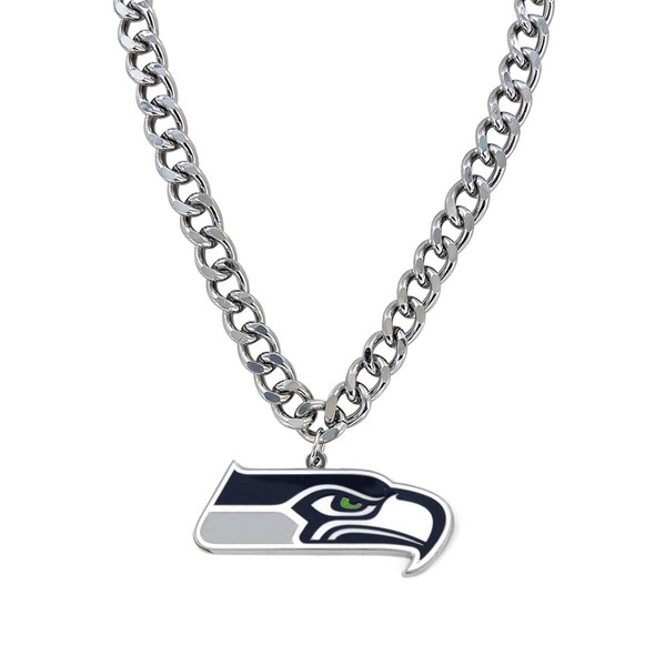 NFL Seattle Seahawks Heavyweight Team Logo Necklace