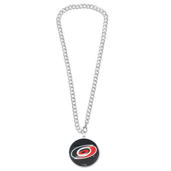 NHL Carolina Hurricanes Team Emblem Fan Chain Necklace