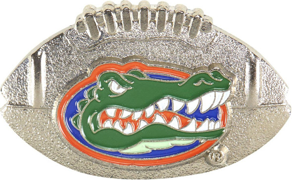 NCAA Florida Gators Sculpted Football Pin