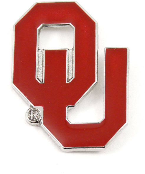 NCAA Oklahoma Sooners Team Logo Pin