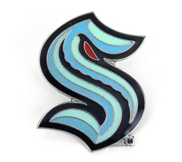 NHL Seattle Kraken Team Logo Pin