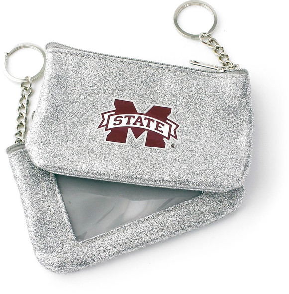 NCAA Mississippi State Bulldogs Sparkle Coin Purse