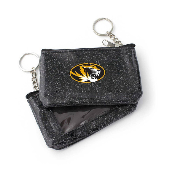 NCAA Missouri Tigers Sparkle Coin Purse