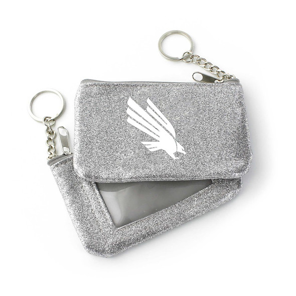 NCAA North Texas Mean Green Sparkle Coin Purse