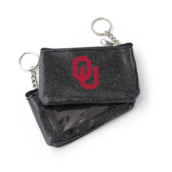 NCAA Oklahoma Sooners Sparkle Coin Purse