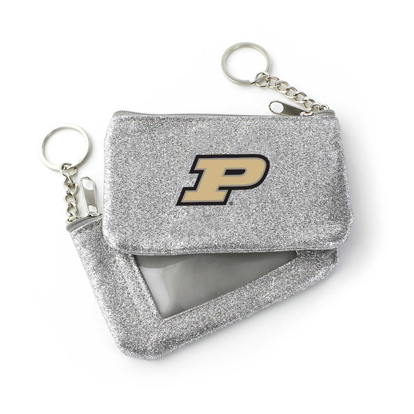 NCAA Purdue Boilermakers Sparkle Coin Purse