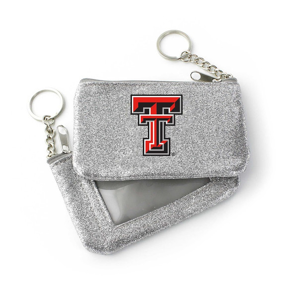 NCAA Texas Tech Red Raiders Sparkle Coin Purse