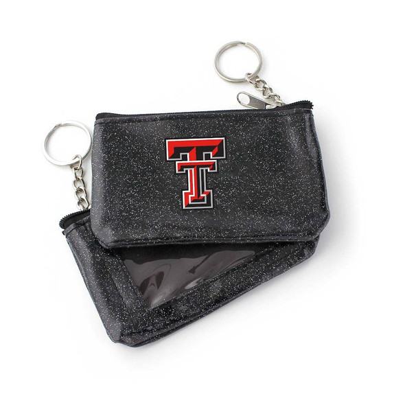 NCAA Texas Tech Red Raiders Sparkle Coin Purse