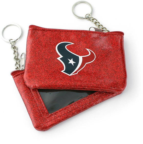 NFL Houston Texans Sparkle Coin Purse