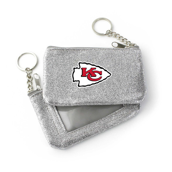NFL Kansas City Chiefs Sparkle Coin Purse