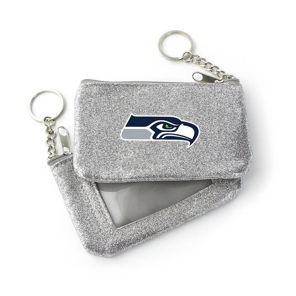 NFL Seattle Seahawks Sparkle Coin Purse