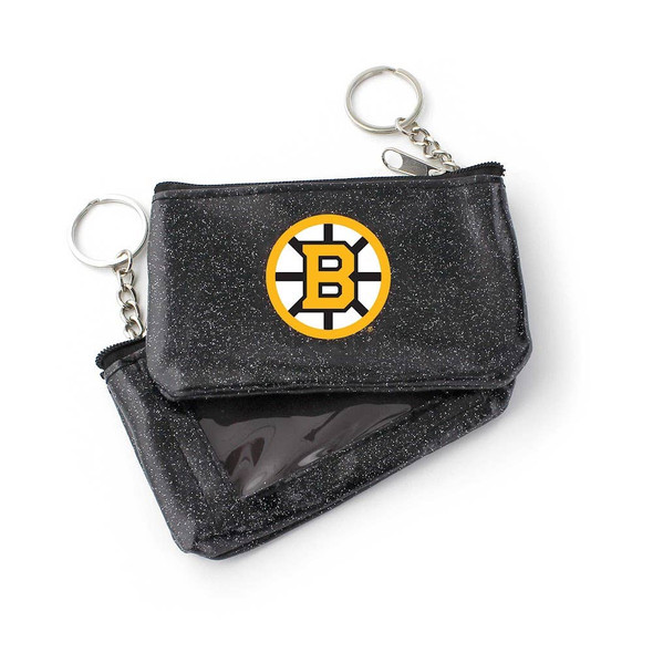 NHL Boston Bruins Sparkle Coin Purse