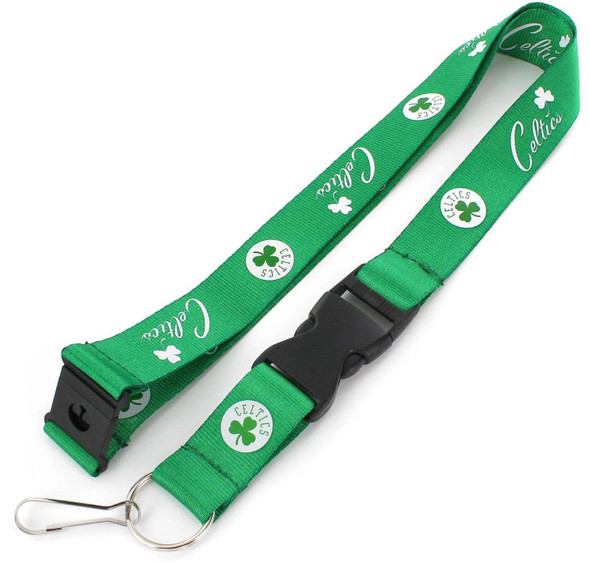 NBA Boston Celtics Hardwood Classic Lanyard Keychain ID Holder NBA Fan Accessory