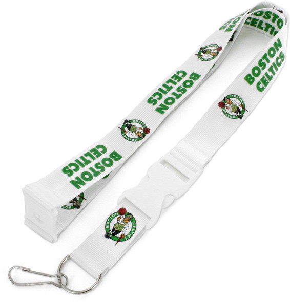 NBA Boston Celtics Team Lanyard, White