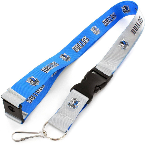 NBA Dallas Mavericks Reversible Lanyard Keychain ID Holder NBA Fan Accessory