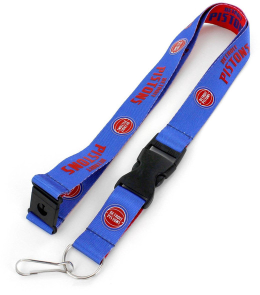 NBA Detroit Pistons Reversible Lanyard
