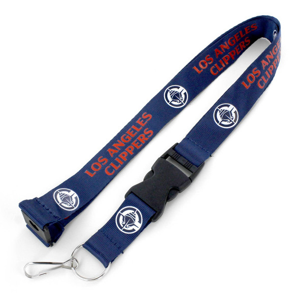 NBA Los Angeles Clippers Team Lanyard, Blue