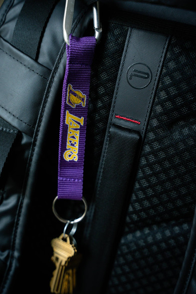 NBA Los Angeles Lakers Carabiner Lanyard Keychain