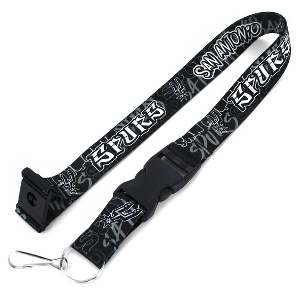 NBA San Antonio Spurs Graffiti Lanyard