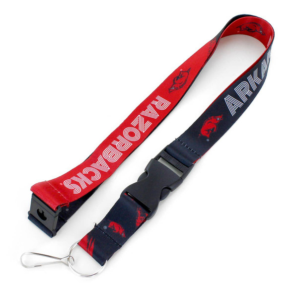 NCAA Arkansas Razorbacks Crossfade Lanyard