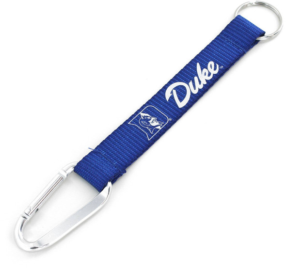 NCAA Duke Blue Devils Carabiner Lanyard Keychain