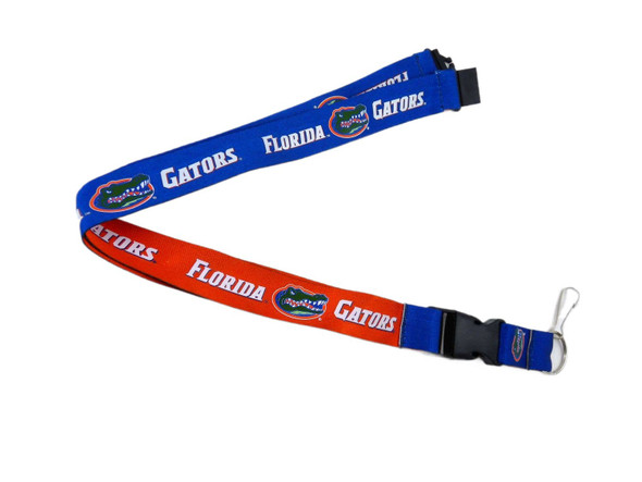 NCAA Florida Gators Reversible Lanyard Keychain ID Holder NCAA Fan Accessory